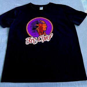 Black T-Shirts / Big Chief / BITE ME! //Size L